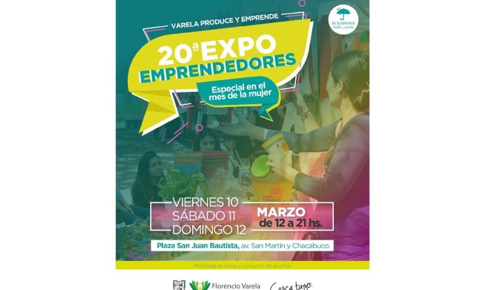 Florencio Varela - Expo Emprendedores, edición especial en el mes de la mujer